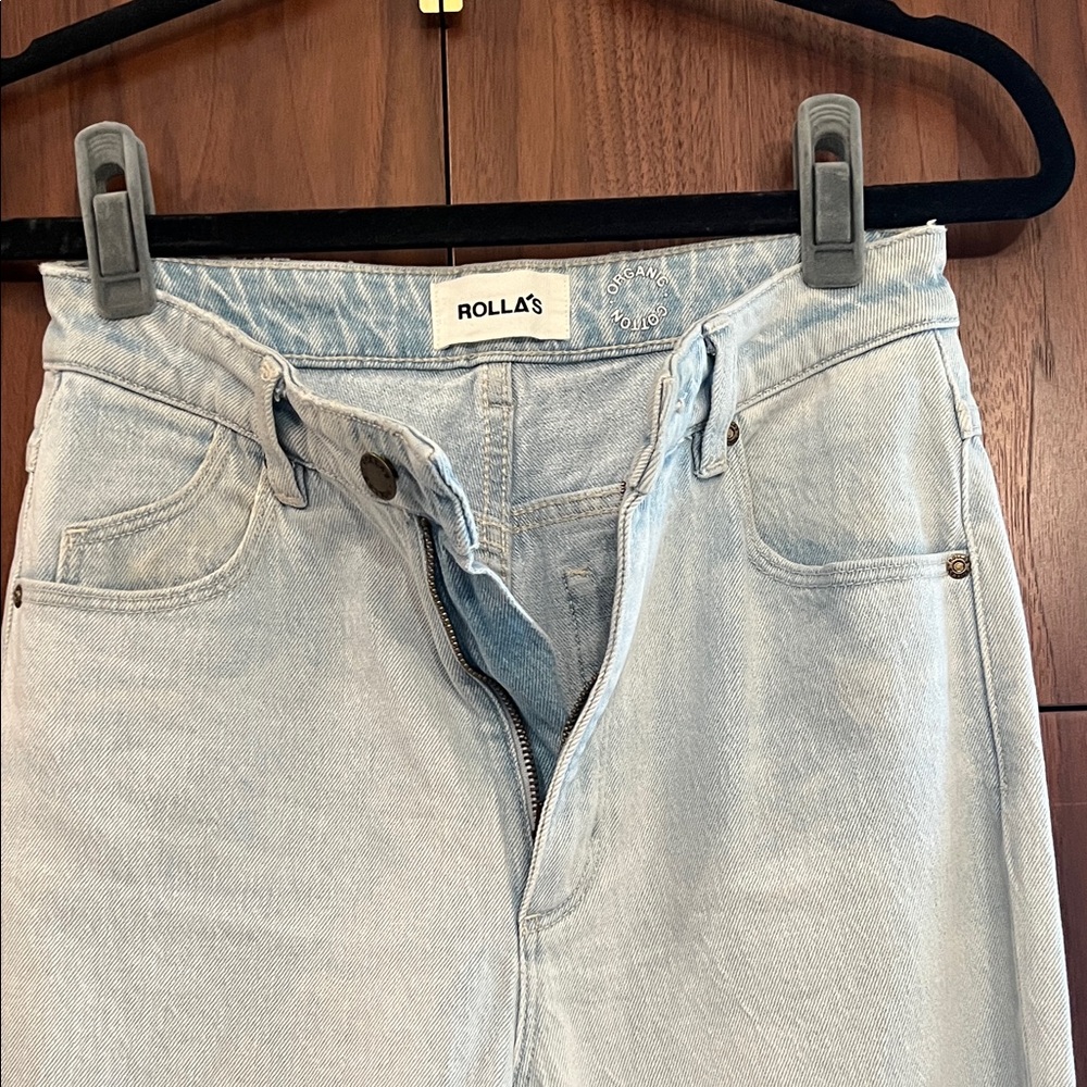 ROLLA'S Light Wash EastCoast Flare Jeans size 26 - Picture 8 of 10